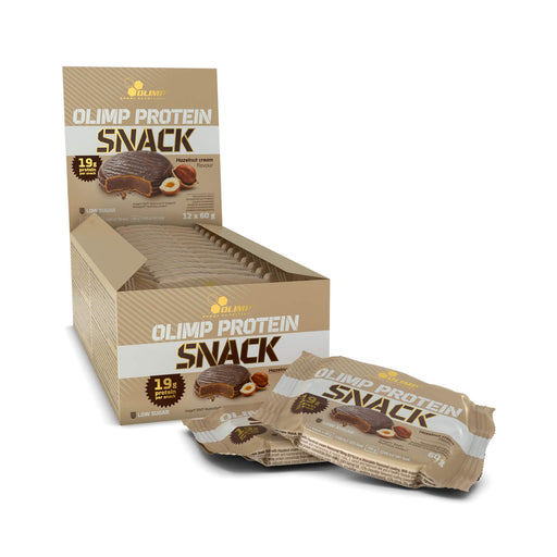 Olimp Nutrition Protein Snack, Hazelnut - 12 x 60g - Protein Bars at MySupplementShop by Olimp Nutrition