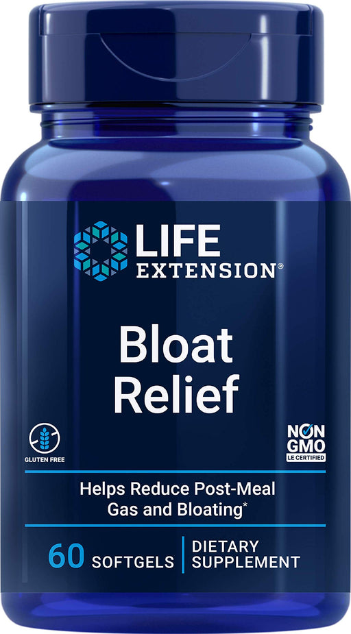 Life Extension Bloat Relief - 60 softgels - Vitamins at MySupplementShop by Life Extension