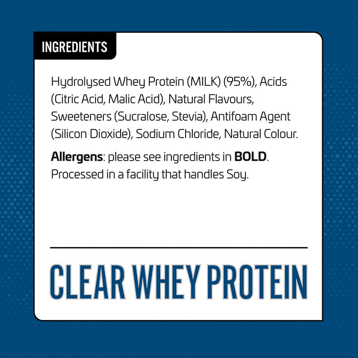 Applied Nutrition Clear Whey Isolate 875g 35 Servings - Clear Whey Protein at MySupplementShop by Applied Nutrition