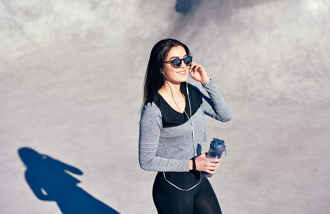 SmartShake Slim Series, Neon Blue - 500ml - Accessories at MySupplementShop by Smartshake
