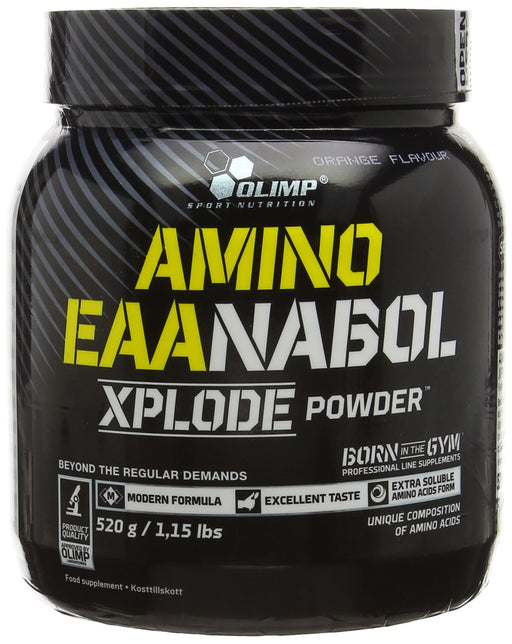 Olimp Nutrition Amino EAA Xplode, Orange - 520 grams - Amino Acids and BCAAs at MySupplementShop by Olimp Nutrition