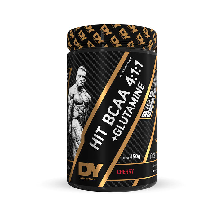 DY Nutrition Hit BCAA 4:1:1 + Glutamine 450g - BCAAs at MySupplementShop by DY Nutrition