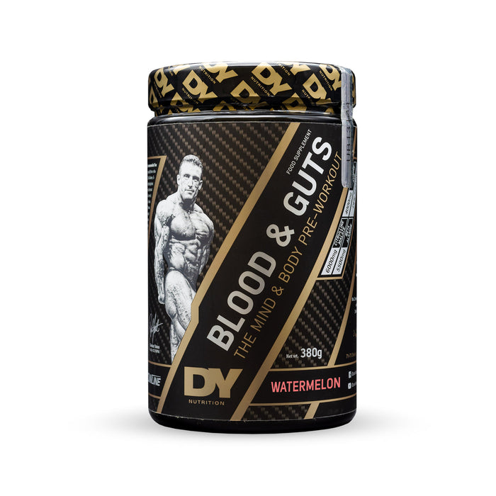 Dorian Yates DY Nutrition Blood And Guts 380g - Pre Workout at MySupplementShop by DY Nutrition