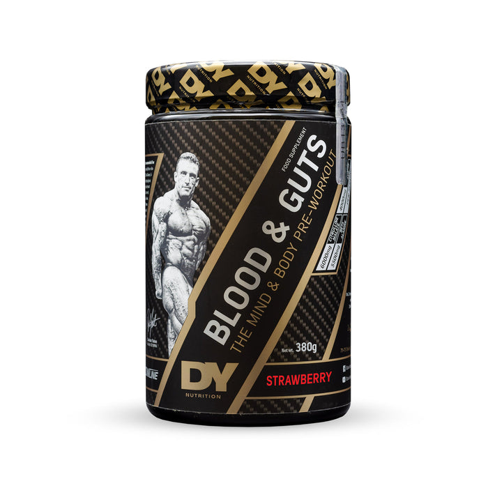 Dorian Yates DY Nutrition Blood And Guts 380g - Pre Workout at MySupplementShop by DY Nutrition