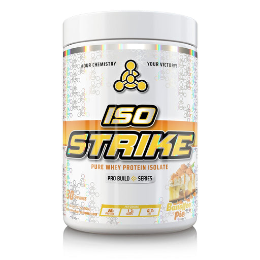 Chemical Warfare Iso-Strike Whey Isolate 900g Banoffe Pie - Health Foods at MySupplementShop by Chemical Warfare