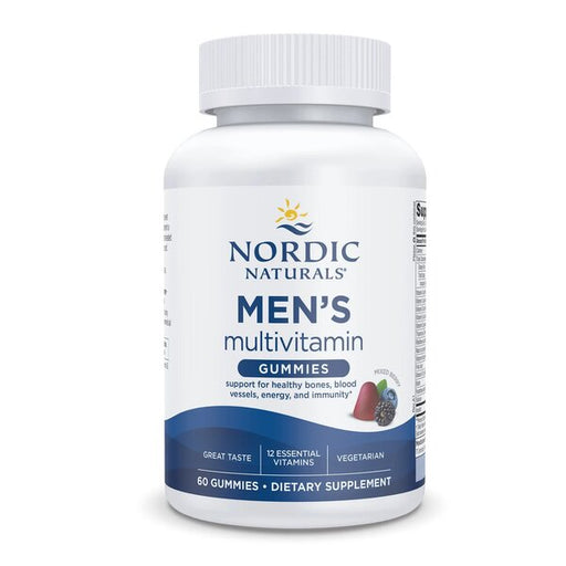 Nordic Naturals Men's Multivitamin Gummies Mixed Berry 60 gummies - Vitamins & Minerals at MySupplementShop by Nordic Naturals