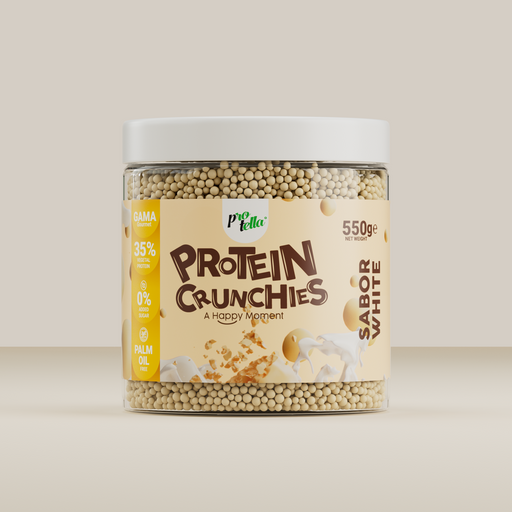 Protella Protein Crunchies 550g White Chocolate - Health Foods at MySupplementShop by Protella