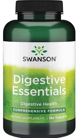 Swanson Digestive Essentials - 180 tabs - Health and Wellbeing at MySupplementShop by Swanson