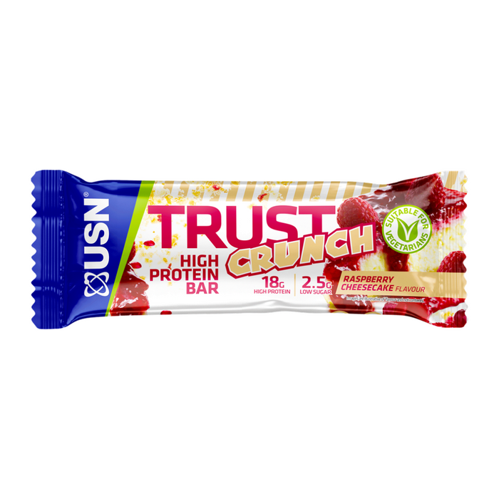 USN TRUST Crunch Protein Bars 12 x 60g - Sports Nutrition at MySupplementShop by USN