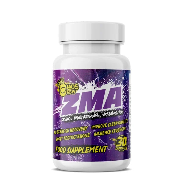 Chaos Crew ZMA (Zinc Magnesium Aspartate) 41g Unflavoured - Sports Supplements at MySupplementShop by Chaos