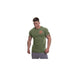 Golds Gym Basic T-Shirt - Army Marl/Orange - T-Shirt at MySupplementShop by Gold's Gym