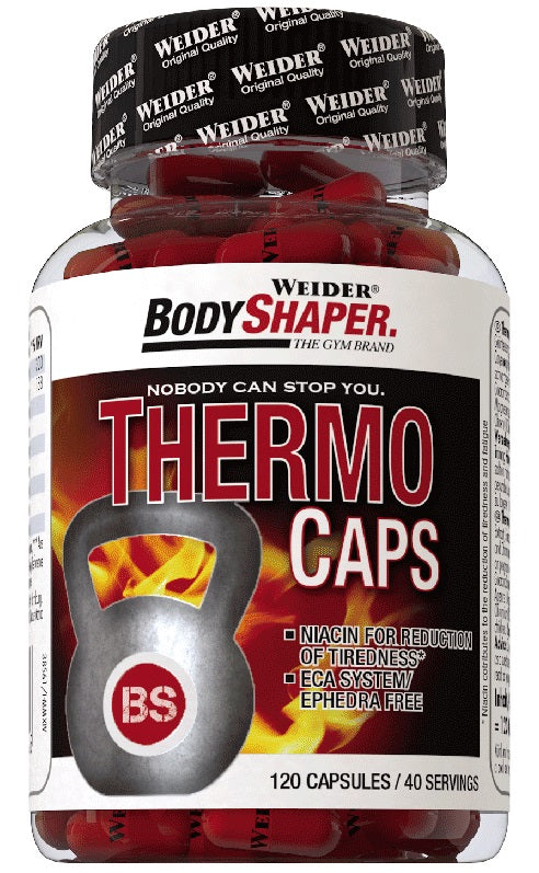 Weider Thermo Caps - 120 caps - Default Title - Slimming and Weight Management at MySupplementShop by Weider