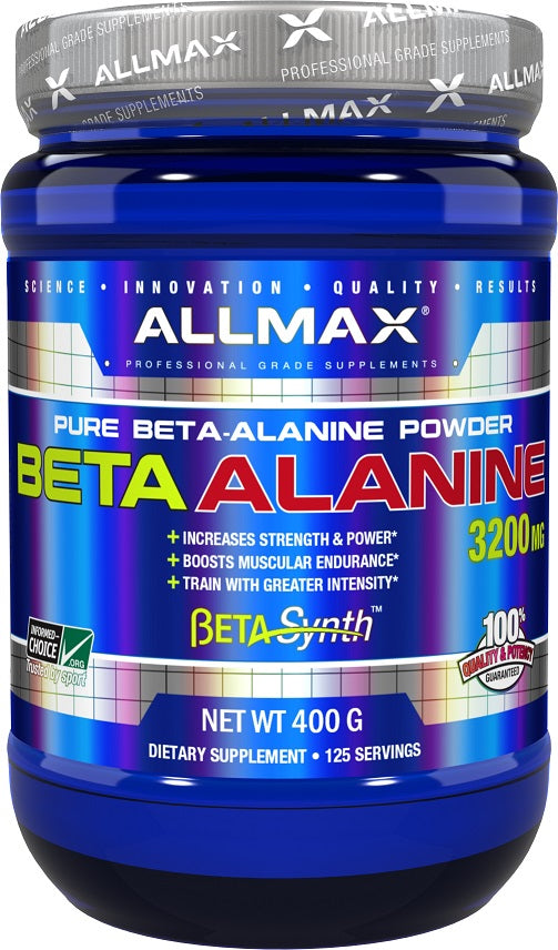 AllMax Nutrition Beta Alanine, Powder - 400 grams - Default Title - Amino Acids and BCAAs at MySupplementShop by AllMax Nutrition