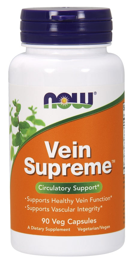 NOW Foods Vein Supreme - 90 vcaps - Special Formula at MySupplementShop by NOW Foods