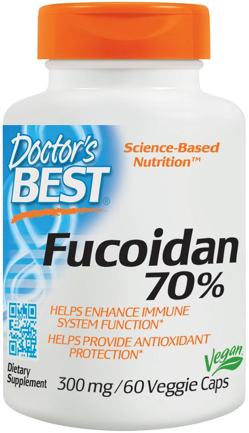 Doctor's Best Fucoidan 70%, 300mg - 60 vcaps - Health and Wellbeing at MySupplementShop by Doctor's Best