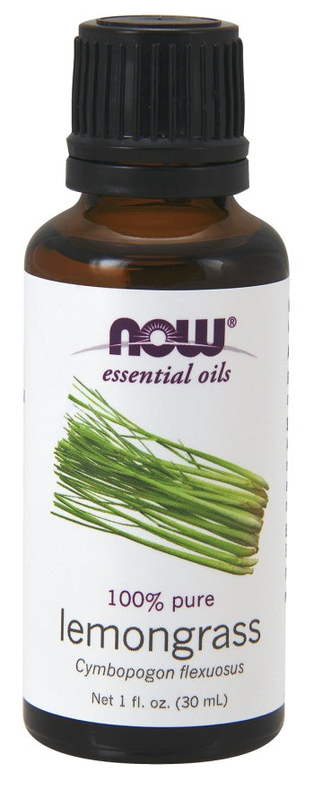 NOW Foods Essential Oil, Lemongrass Oil - 30 ml. - Health and Wellbeing at MySupplementShop by NOW Foods