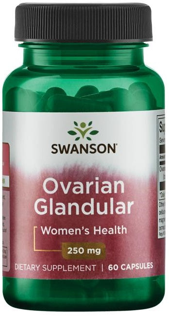 Swanson Ovarian Glandular, 250mg - 60 caps - Supplements for Women at MySupplementShop by Swanson