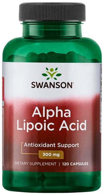 Swanson Alpha Lipoic Acid, 300mg - 120 caps - Amino Acids and BCAAs at MySupplementShop by Swanson