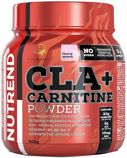 Nutrend CLA + Carnitine Powder, Pineapple & Pear - 300 grams - Default Title - Slimming and Weight Management at MySupplementShop by Nutrend