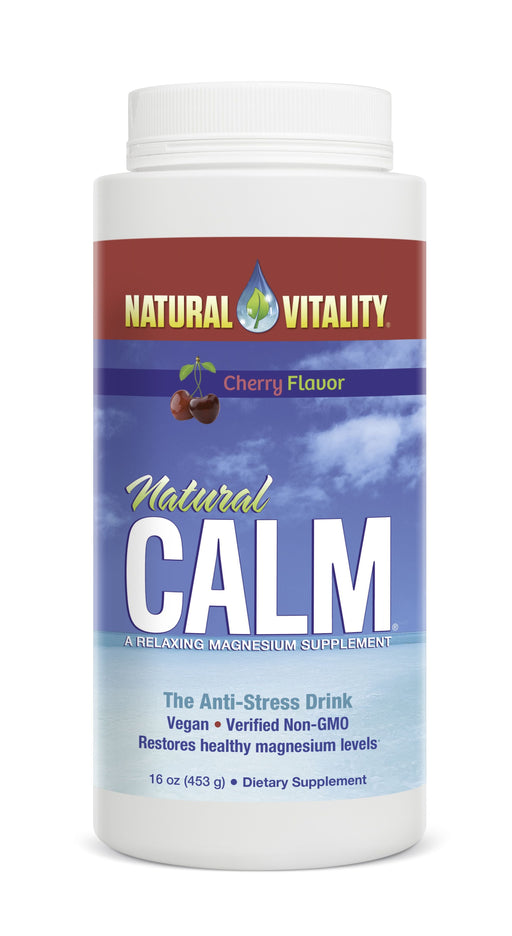 Natural Vitality Natural Calm Cherry  453g - Vitamins & Minerals at MySupplementShop by Natural Vitality