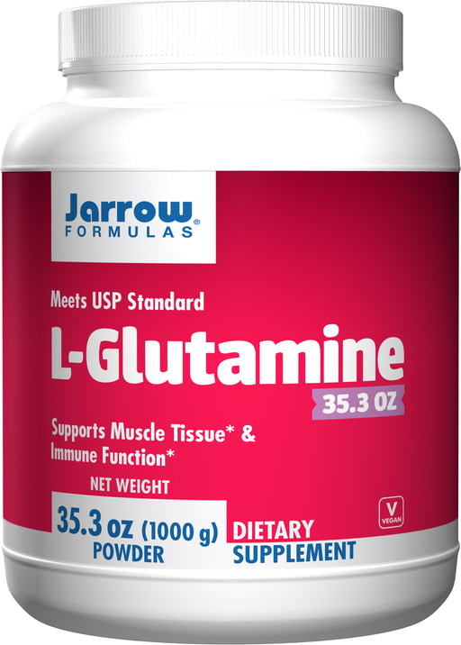 Jarrow Formulas L-Glutamine, Powder - 1000 grams - Default Title - Amino Acids and BCAAs at MySupplementShop by Jarrow Formulas