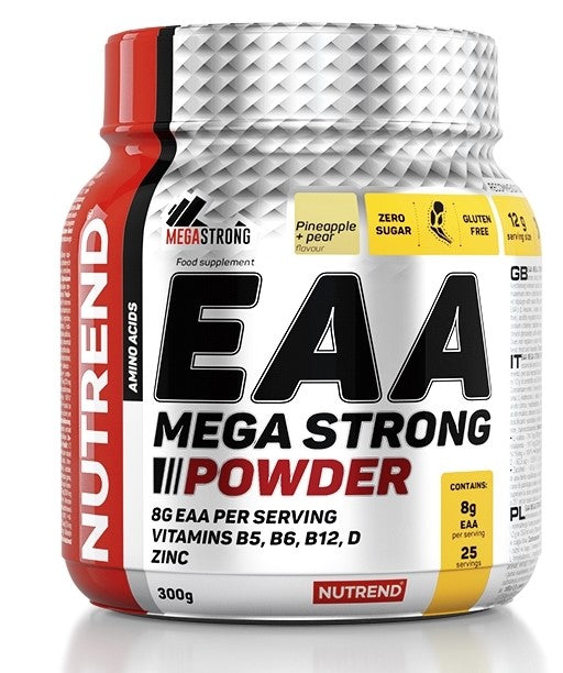 Nutrend EAA Mega Strong Powder, Pineapple + Pear - 300 grams - Default Title - Amino Acids and BCAAs at MySupplementShop by Nutrend