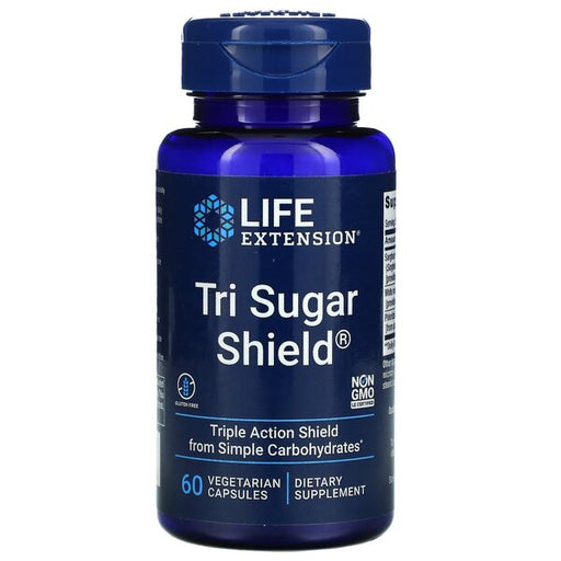 Life Extension Tri Sugar Shield - 60 vcaps - Health and Wellbeing at MySupplementShop by Life Extension