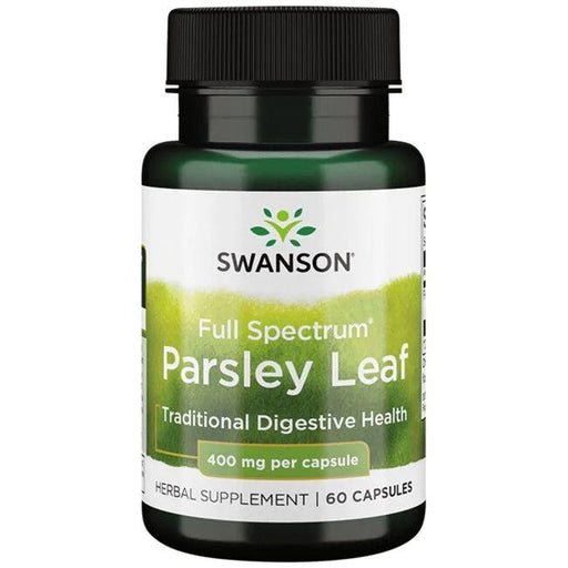 Swanson Full Spectrum Parsley Leaf, 400mg - 60 caps - Health and Wellbeing at MySupplementShop by Swanson