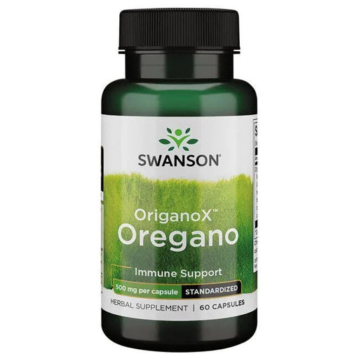 Swanson OriganoX Oregano, 500mg - 60 caps - Health and Wellbeing at MySupplementShop by Swanson