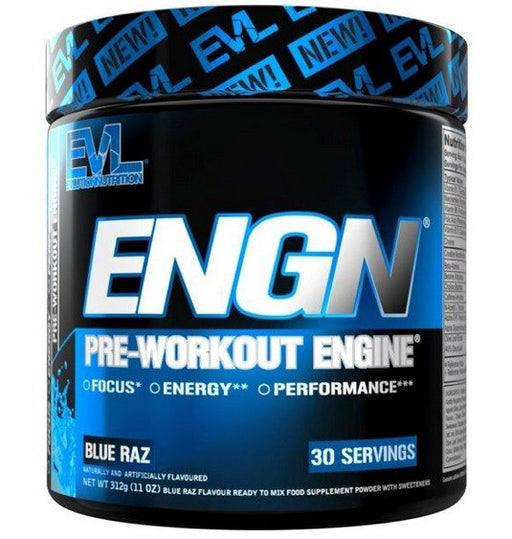 EVLution Nutrition ENGN, Blue Raz - 312 grams - Default Title - Sports Supplements at MySupplementShop by EVLution Nutrition