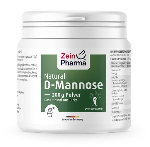 Zein Pharma Natural D-Mannose Powder - 200g - Health and Wellbeing at MySupplementShop by Zein Pharma