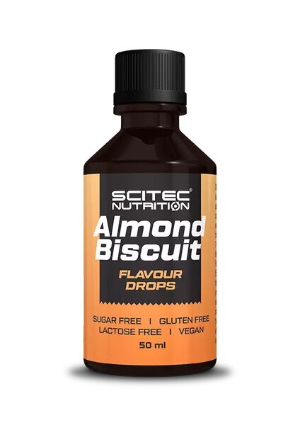 SciTec Flavour Drops - 50ml - Almond Biscuit - Vegan Products at MySupplementShop by SciTec