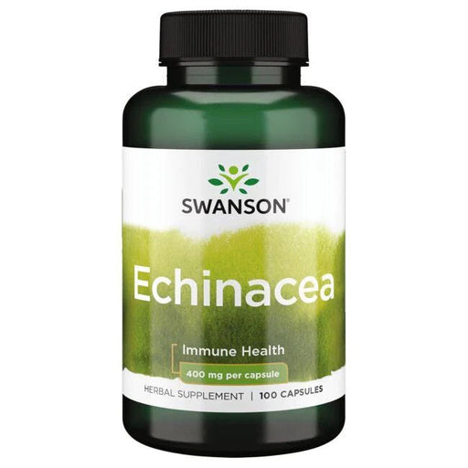 Swanson Echinacea, 400mg - 100 caps - Health and Wellbeing at MySupplementShop by Swanson