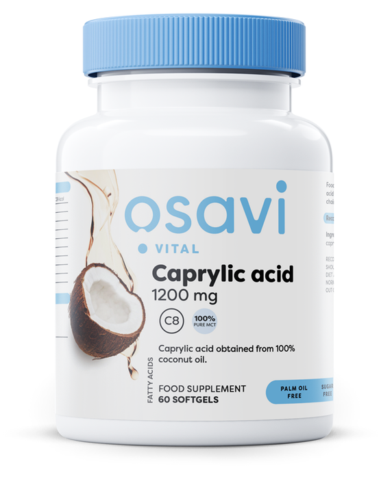 Osavi Caprylic Acid, 1200mg - 60 softgels - Default Title - Sylwetka at MySupplementShop by Osavi