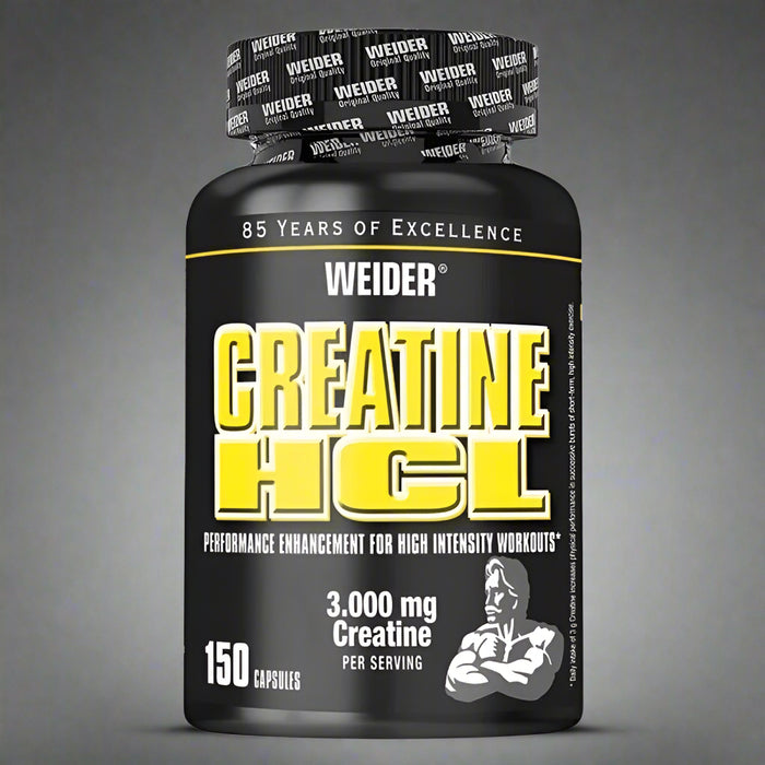 Weider Creatine HCl, 3000mg 150 Capsules - Creatine Capsules at MySupplementShop by Weider