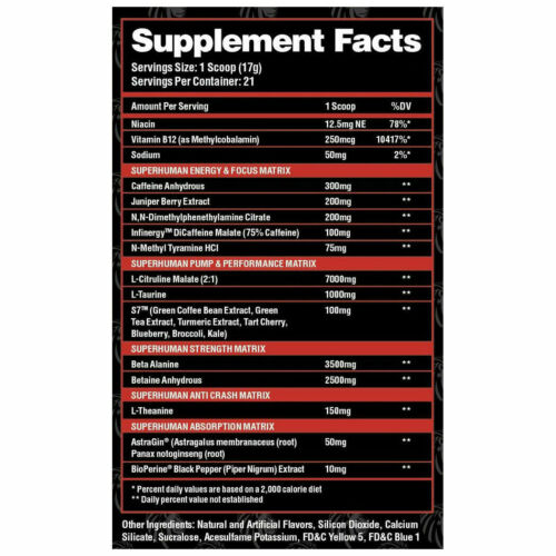 Alpha Lion SuperHuman Supreme 357g - Sports Nutrition at MySupplementShop by Alpha Neon