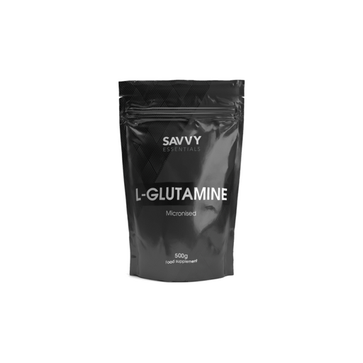 Savvy Essentials L-Glutamine - 500g - L-Glutamine Supplement at MySupplementShop by Savvy Nutrition