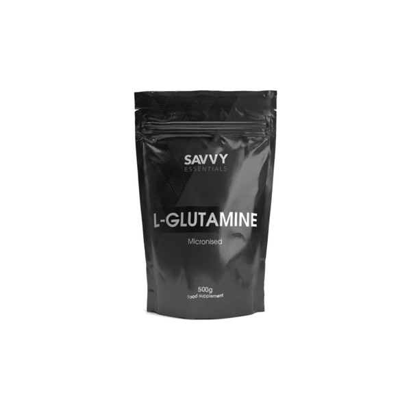 Savvy Essentials L-Glutamine - 500g - L-Glutamine Supplement at MySupplementShop by Savvy Nutrition